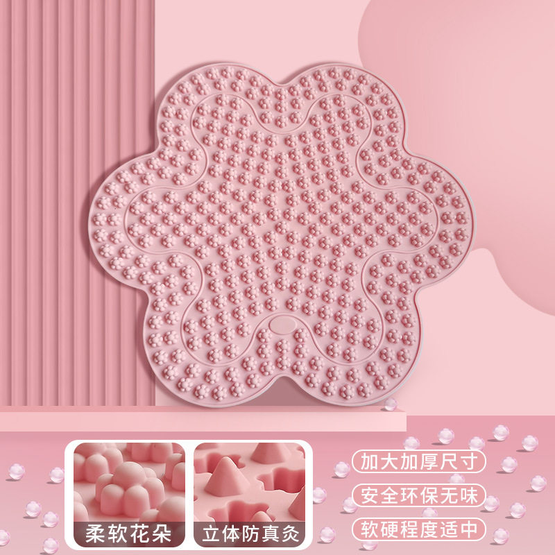 指压板花朵足底按摩趾压板脚趾运动家用跑步柔软硅胶按摩垫足部