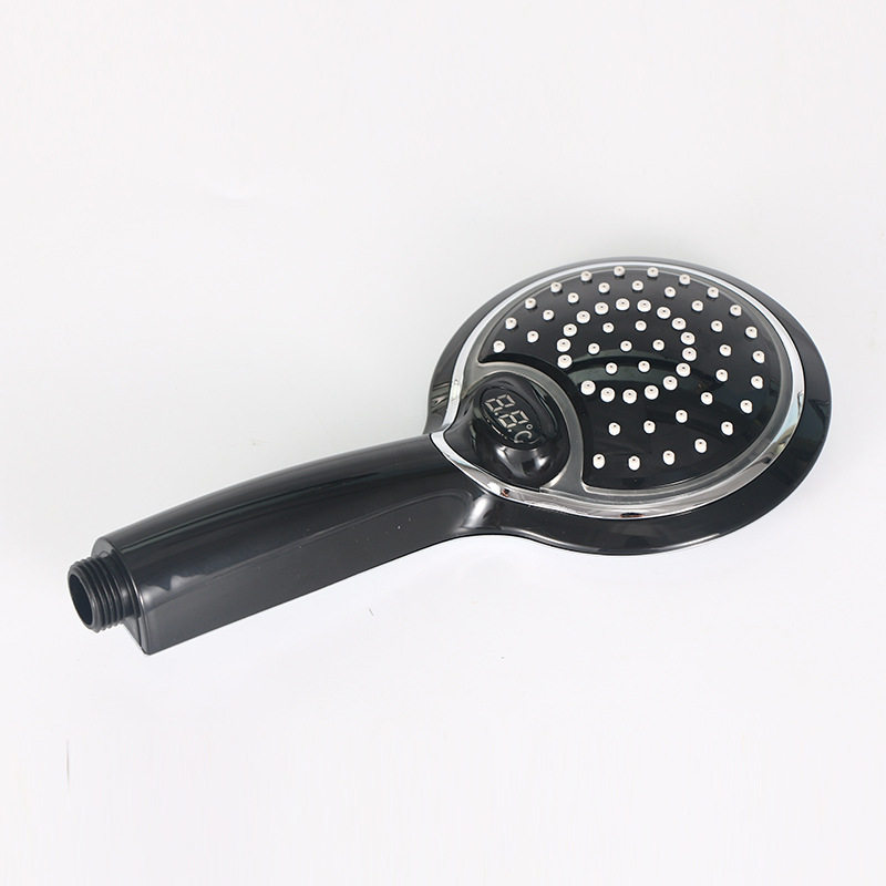 LED数显花洒  全新料ABS淋浴花洒喷头 手持花洒