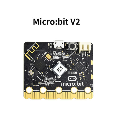 micro:bit V2开发板Python儿童编程扩展板套件创客 扬声器/麦克风