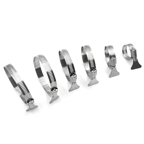 201不锈钢手柄式喉箍 带柄式美式喉箍 应手柄卡箍 美式管卡