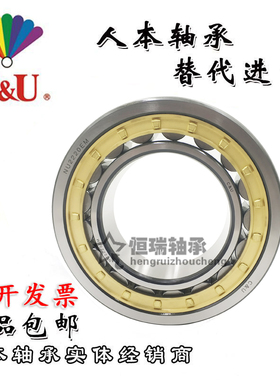 人本圆柱滚子轴承N NJ NU NUP 303 304 305 306 307 308 309EM/C3
