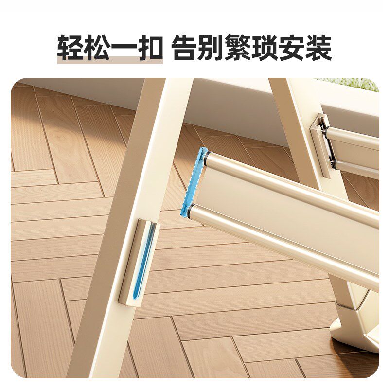 晾衣架阳台家用衣架落地伸缩晾衣杆室内外家用折叠凉晒晒被子神器