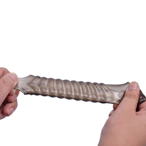 Silicone Reusable Male Penis Sleeve Cock Ring Strapon Delaye