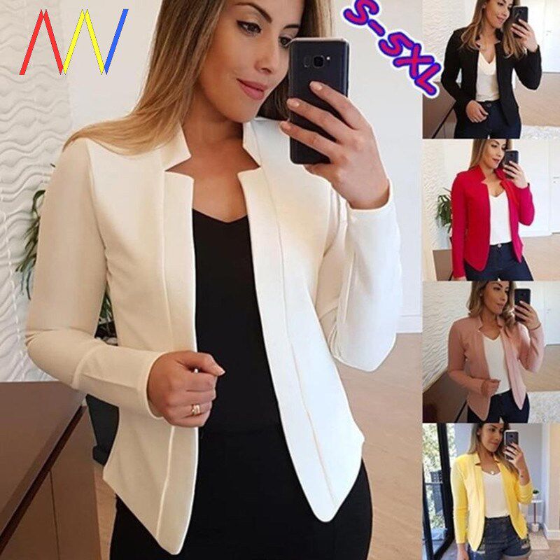 blazer Suits Women Work jacket for fat big ladies plus size
