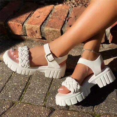 Shoes Women plus size 女鞋 sandals Flat Casual lady Sports