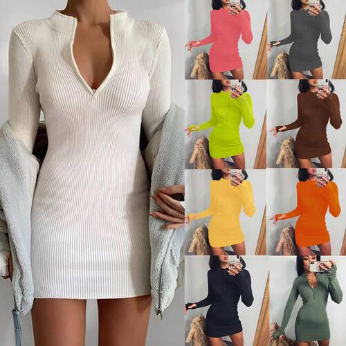 dress women 女fashion winter sweater white plussize red sexy
