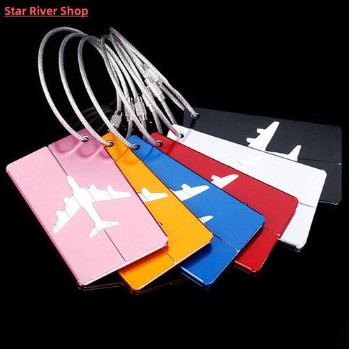 Aluminium Luggage Tag Travel Accessories Baggage Name Tags S