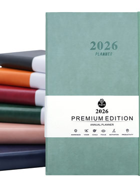 A5 English weekly365days daily planner  agenda