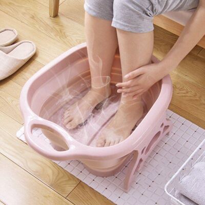 foldable collapsible foot tub massage Soak barrels plastic
