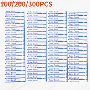 300/200/100PCS呼吸鼻贴正确辅助停止打鼾