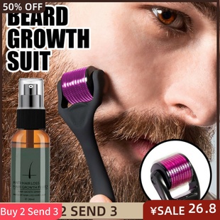 Growth Treatment Natural Beard Hair Loss Spray Men Essence