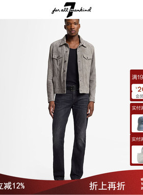 7 For All Mankind25新品男士秋冬美式复古水洗vintage牛仔裤百搭