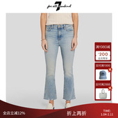 复古微喇九分牛仔裤 BOOTCUT Mankind女春夏新品 修身 For All