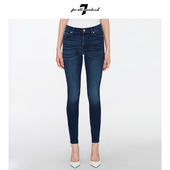 Mankind女春夏高腰紧身舒适百搭铅笔牛仔长裤 All SKINNY For