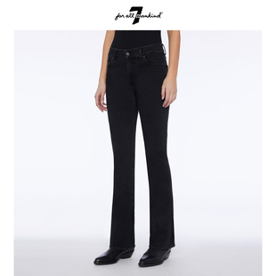 中腰紧身喇叭微喇牛仔裤 Mankind女春夏新款 For BOOTCUT All