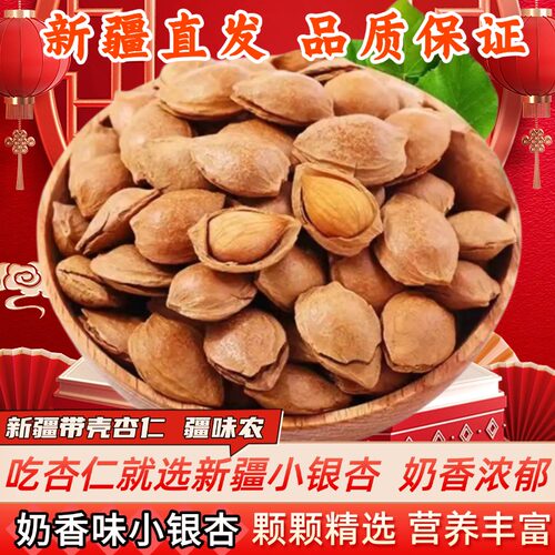 新疆特产开口杏核手剥薄壳
