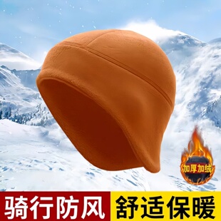 睡帽男女冬季睡眠隔音头罩睡觉专用头套老年人保暖防乱发戴的帽子