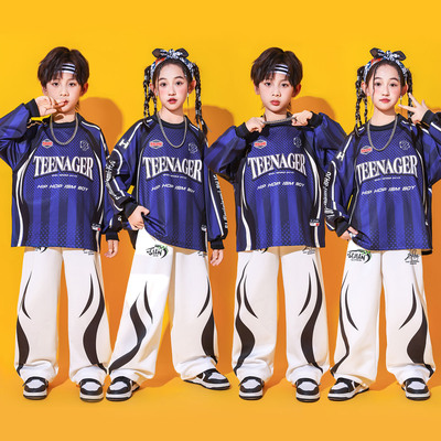 秋季儿童啦啦队演出服小学生运动会开幕式合唱表演服装幼儿园班服