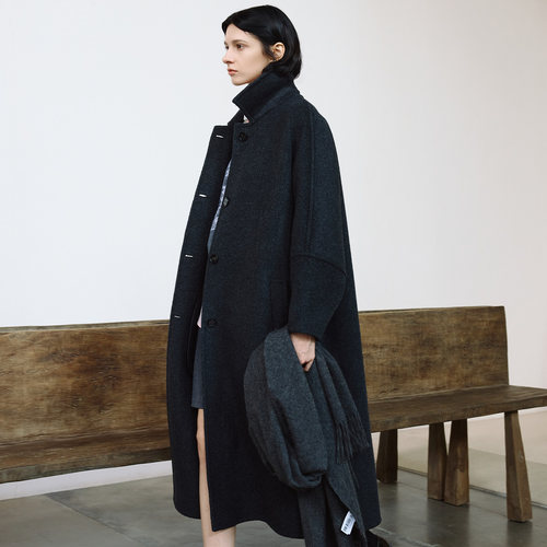 mithworld沵媞毛呢大衣外套