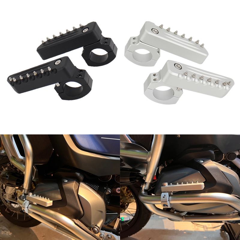 适用本田CB400X CB500X NC750X 改装件巡航保险杠可折叠脚踏