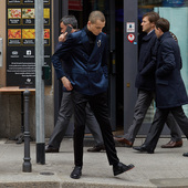 NAMAN商务休闲夏季 纯色直筒长裤 季 DAVID 男士 经典 百搭休闲裤 春