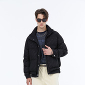 DAVID 满印高级感轻薄面包羽绒服外套 早春新款 NAMAN 品质鹅绒