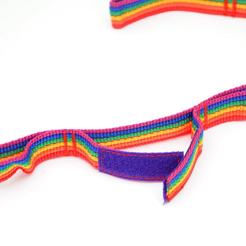 户外用品七彩帐篷挂绳灯挂装饰野营晾衣绳双层彩色织带送收纳袋,运动/瑜伽/健身/球迷用品,其他运动护具,淘宝优惠券,粉丝福利购,淘宝优惠卷