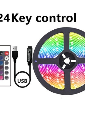 le灯带2835RB灯带le条自粘5v低压灯带套装USB电视背景氛围灯条