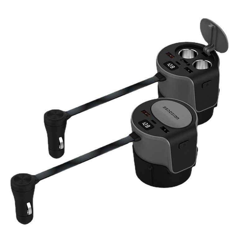 适用于特斯拉moel3/Y中控拓展坞扩展器USB集线器HUB水杯架转换头,汽车用品/电子/清洗/改装,车载充电器,淘宝优惠券,粉丝福利购,淘宝优惠卷