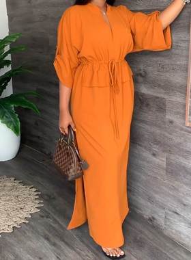 2023Sping sexy party dresses ladies long dress women skirt女