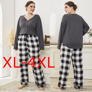 plus size warmer Spring pajamas women thermal suit fat