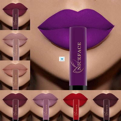 Waterproof Long Lasting Lip Glosses Matte Velvet Lipstick