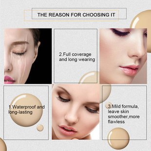 Concealer Corrector 6ml 6 Colors Full Coverage Long Wearing