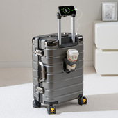 地平线8号旅行男女行李箱学生20大容量密码 皮箱静音万向轮拉杆箱