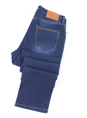 九牧王牛仔裤2025新款正品秋冬休闲商务百搭水洗男裤JJ1971712