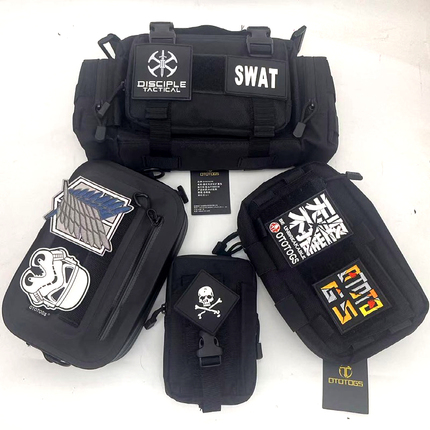 Ototogs Fuel Tank Vest Expansion Pack - Waterproof Fuel Tank Bag - Tactical Waist Bag Storage Molle Equipment Add-On