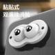 迷你轮可粘贴家具底座牛眼轮静音脚轮双轮滚珠尼龙轮推车小轮