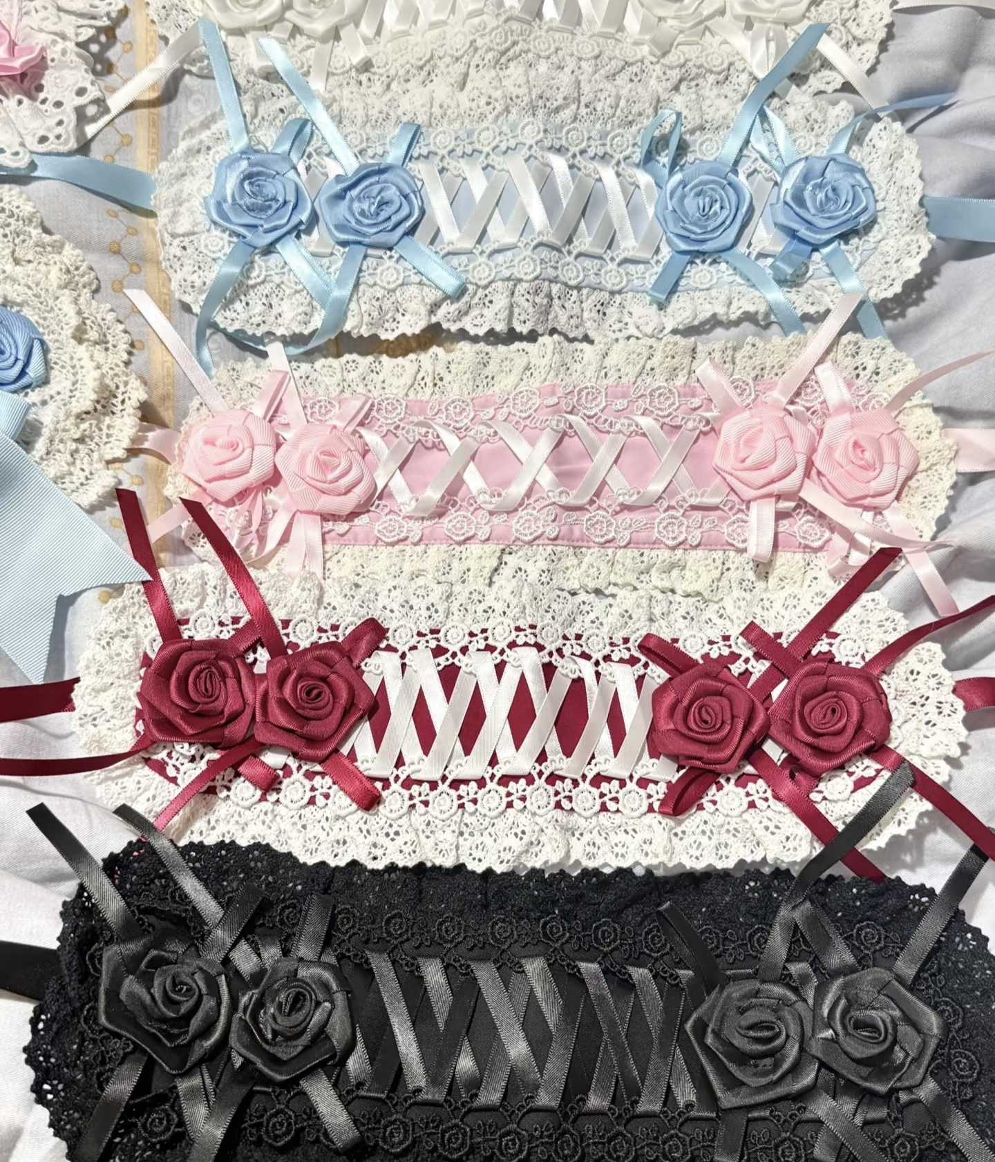 thumbnail for Bodyline rose headband
