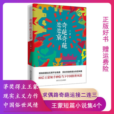 【正版】奇葩奇葩处处哀CCTV8黄金档我的后半生原著小说张国立佟大为梅婷主演王蒙著四川文艺出版社9787541140747