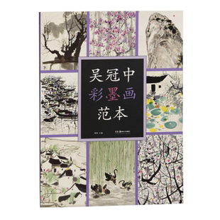 【正版】吴冠中彩墨画范本吴冠中湖南美术出版社