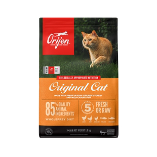 【自营】Orijen/渴望原味鸡肉猫粮5.4kg增肌发腮强健体态