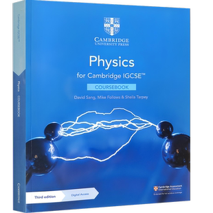 Workbook with Physics 年线上资源 含 Coursebook Access 剑桥国际IGCSE物理考试课程IGCSE Digital