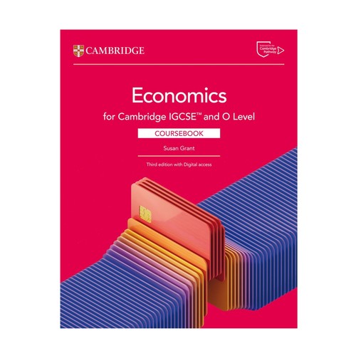 剑桥IGCSE和O级经济学学生用书IGCSE and O Level Economics Coursebook/Workbook  with Digital Access (2 Years)
