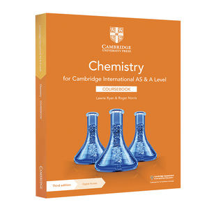 Level Chemistry 9781108863193 剑桥国际英语课程ALEVEL化学教材2022年考试大纲Cambridge Coursebook International