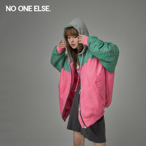 【nooneelse】印花新品时尚棉服