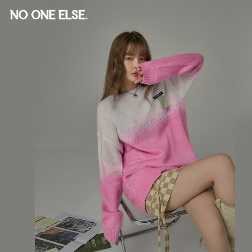 NOONEELSE甜美时尚针织衫