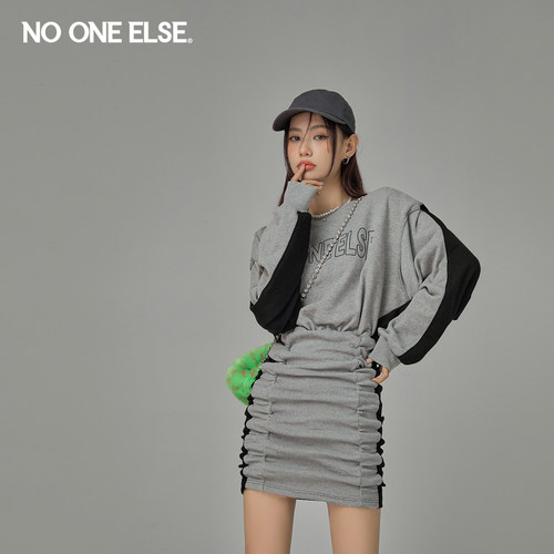 NOONEELSE时尚慵懒风连衣裙