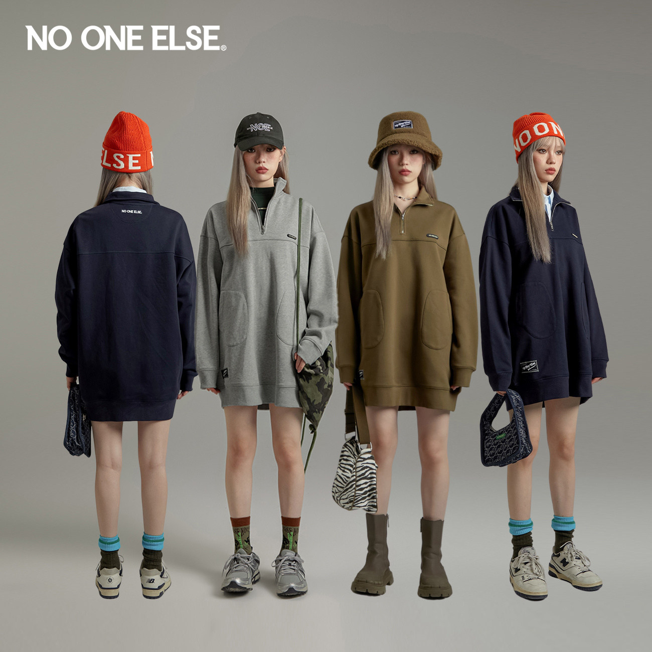 nooneelse卫衣连衣裙图片