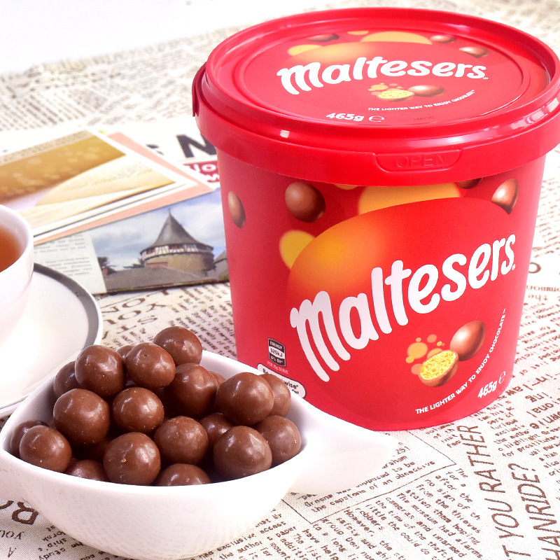 澳洲麦提莎麦丽素夹心巧克力零食