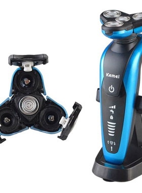 极速Electric Shaver Rqazor Washable 3D Floating Triple Blade